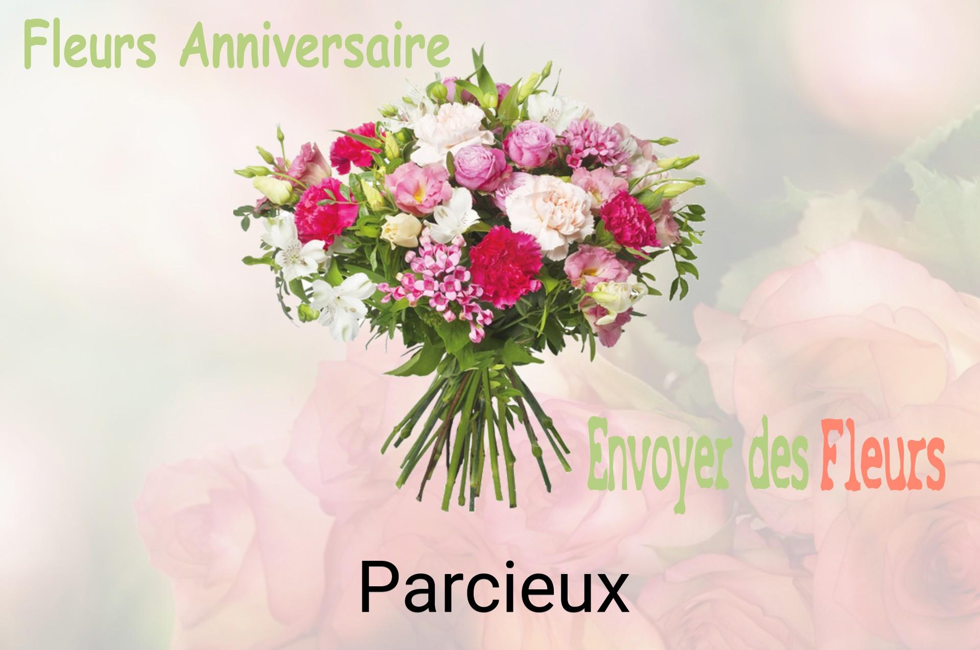 Bouquet de fleurs d’anniversaire livré à Parcieux