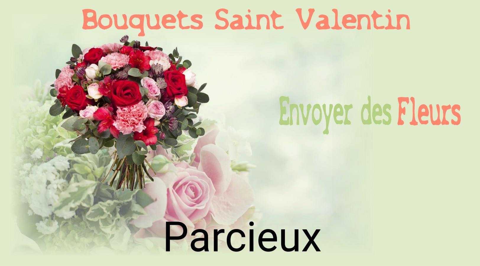 Roses de Saint-Valentin livrées à Parcieux